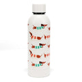 Drink Bottle - Sausage Dog Themed - 500ml Stainless Steel