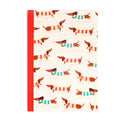 A5 Notebook - Sausage Dog (Pattern)