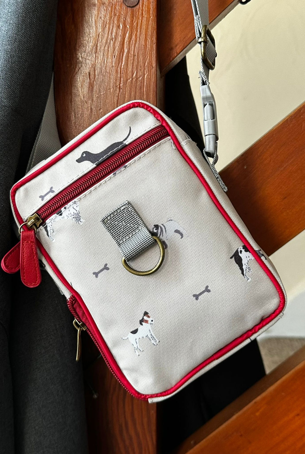 Dog Walking Accessory Bag (Woof Design)